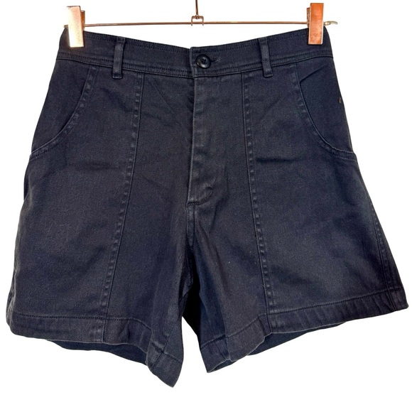 Jungmaven Venice High Rise Hemp Cotton Shorts In Black- Still Full Price - Picture 6 of 11